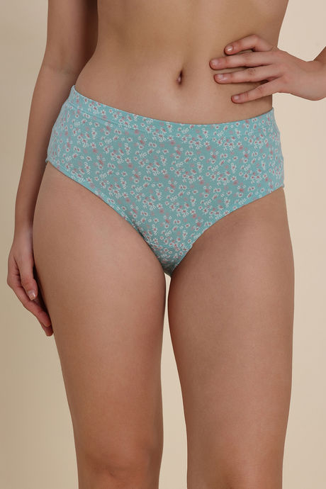 Zivame Medium Rise Full Coverage Hipster Panty (Pack of 3) - Multicolor — image 5